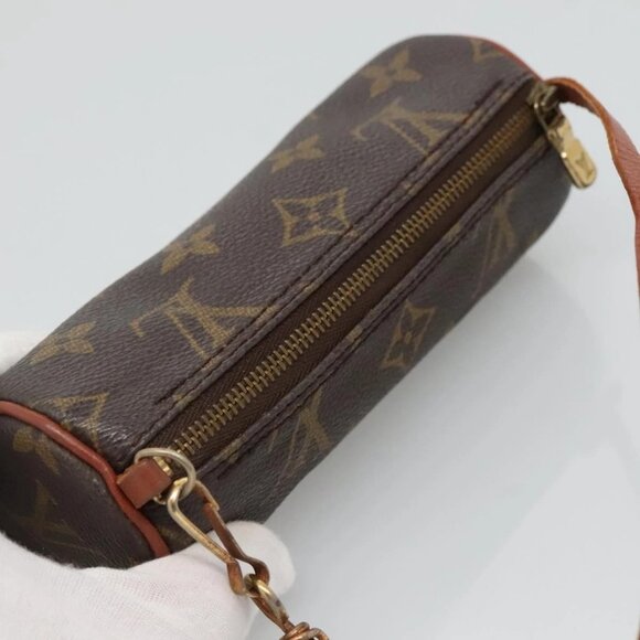 LOUIS VUITTON Monogram Papillon Pouch LV Auth BA4621 - Picture 7 of 16